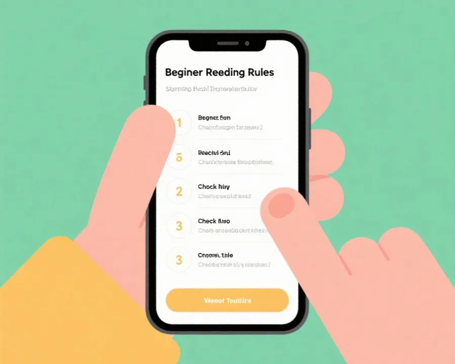 新手阅读规则与教程示意图